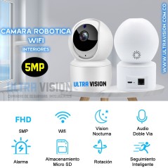 Camara de Seguridad Wifi 5mp ❤️ | Interiores