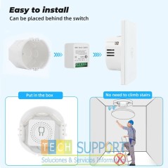 Interruptor Inteligente Wifi Tuya ❤️ | Monitor de  Energia