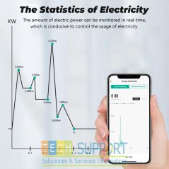 Interruptor Inteligente Wifi Tuya ❤️ | Monitor de  Energia