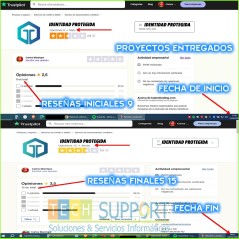 Comprar Reseñas TrustPilot ❤️ | Usuarios Auténticos